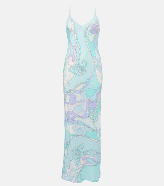 OrchideePucci Maxi Dress
