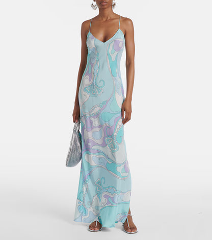 OrchideePucci Maxi Dress